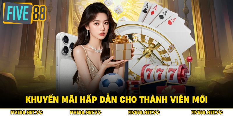 Khuyến mãi hấp dẫn cho thành viên mới.